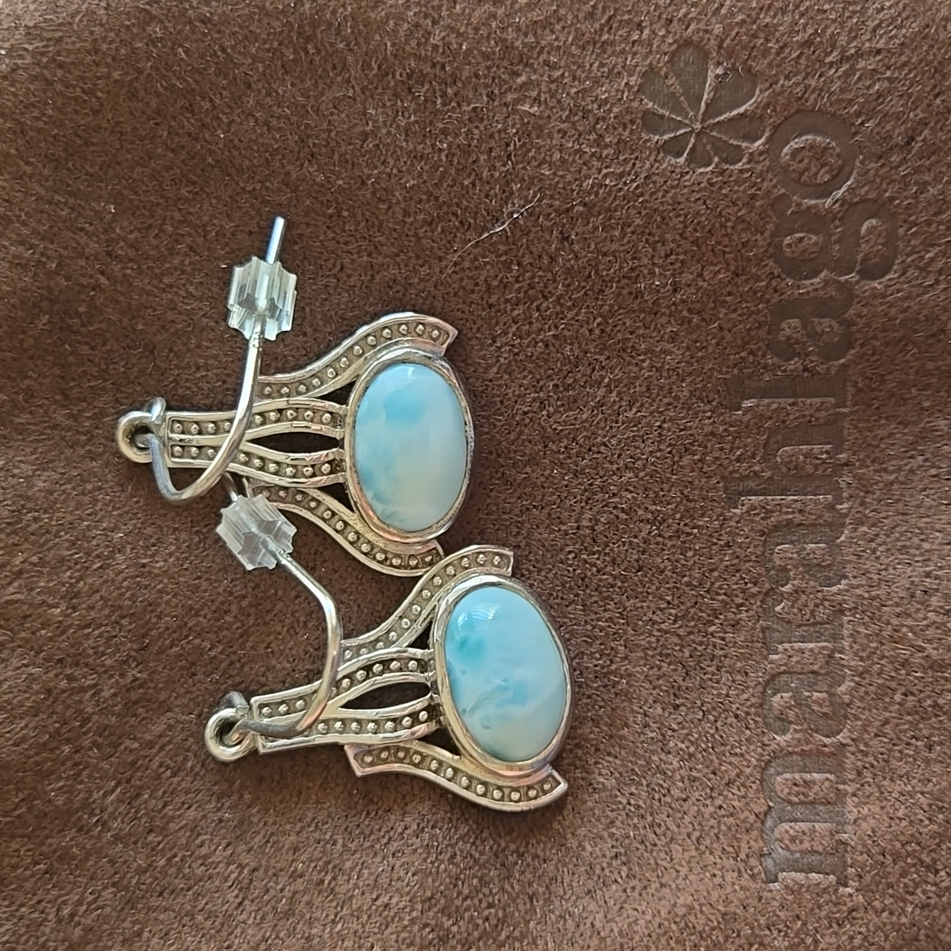 Marahlago Zeta Larimar Earrings